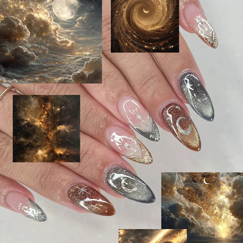 Romantic Y2k Almond Cutesy Press On Nails