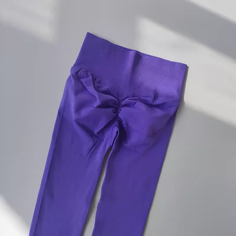 High Waist Seamless Yoga Push Up Leggings