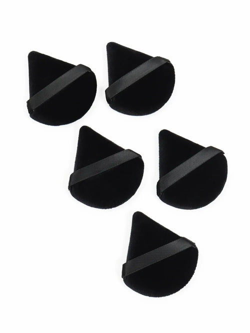 Black Triangle Powder Puff Velvet Makeup Sponge