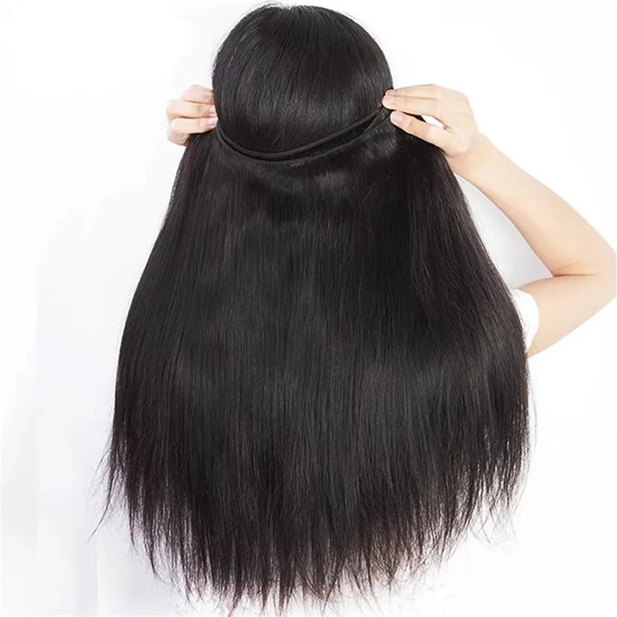 Silky Straight Human Hair Brazilian Remy Bundles