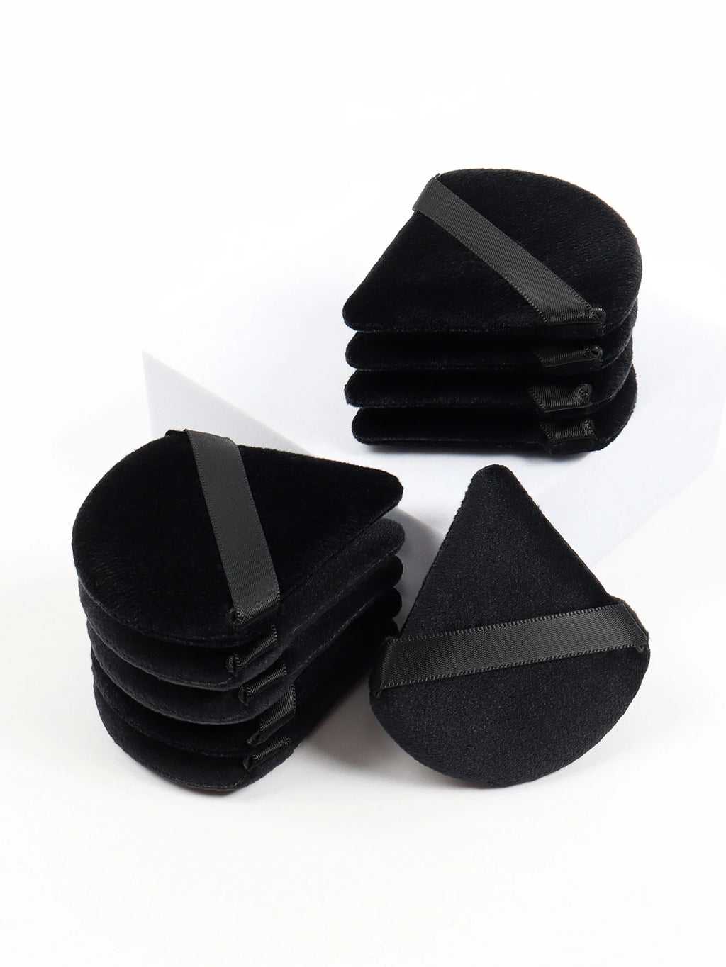 Black Triangle Powder Puff Velvet Makeup Sponge