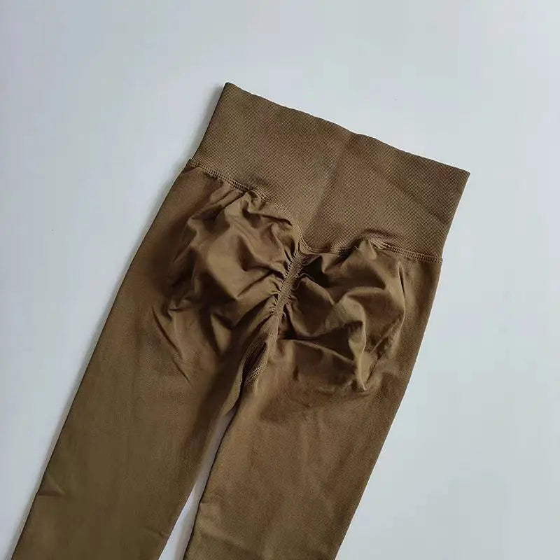High Waist Seamless Yoga Push Up Leggings