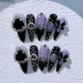 Long Y2K Stiletto Press on Gothic Alt Nails