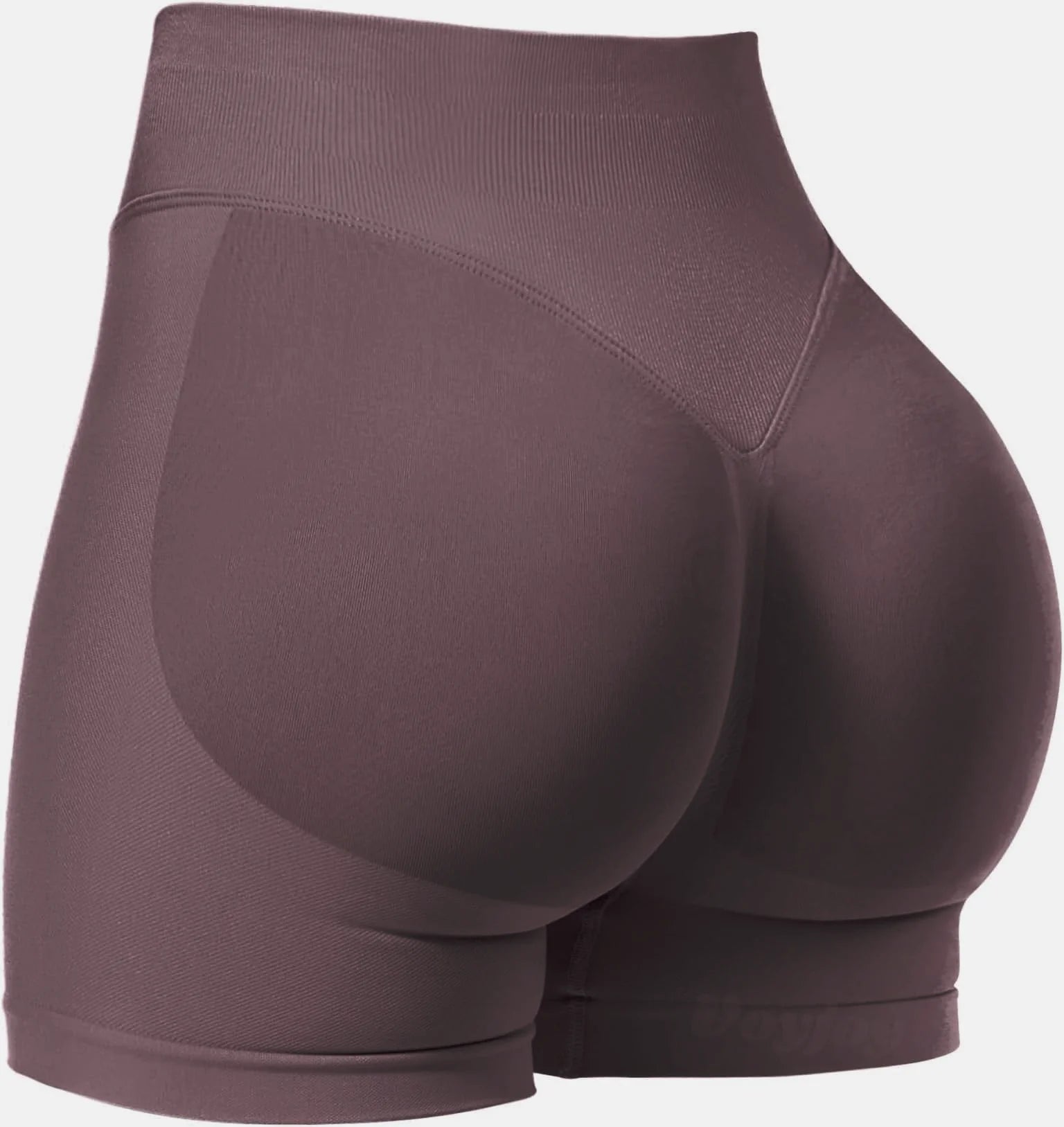 High stretch hip lifting fitness yoga shorts with no awkward lines