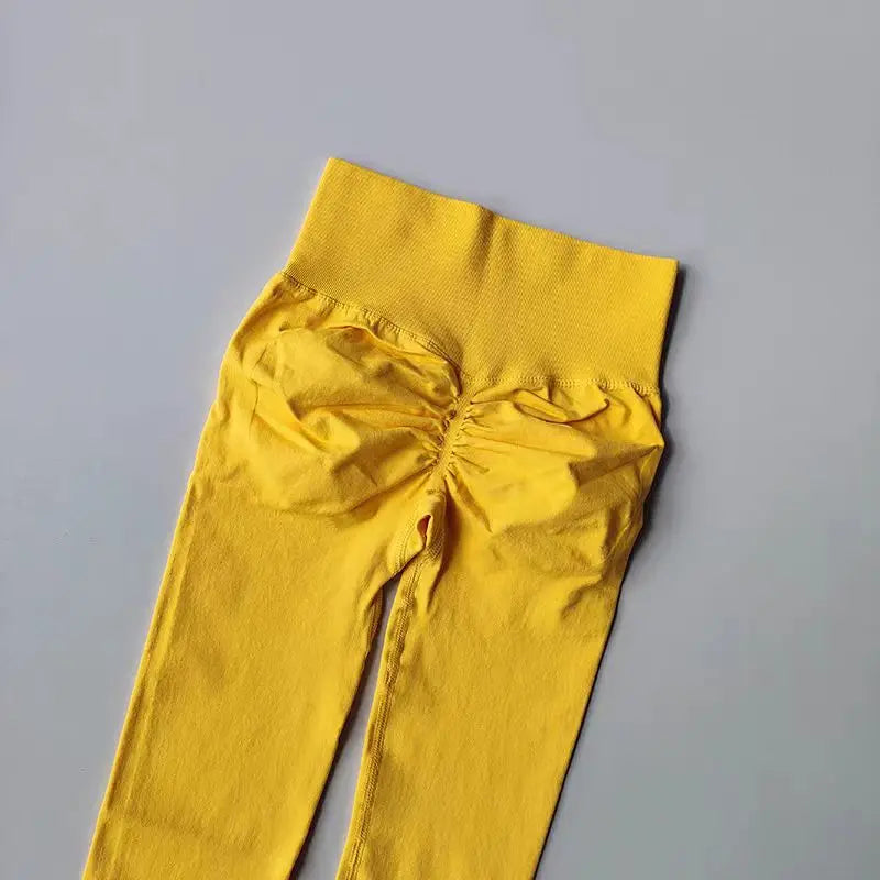 High Waist Seamless Yoga Push Up Leggings