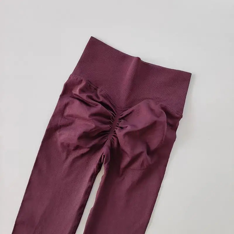 High Waist Seamless Yoga Push Up Leggings