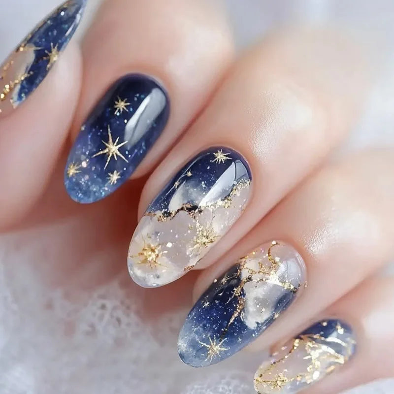 Romantic Y2k Almond Cutesy Press On Nails