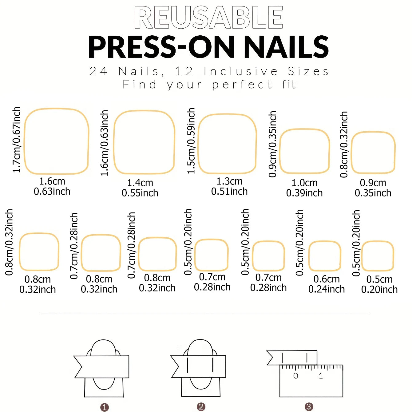 White French Tip Soft Gel Press On Toenails