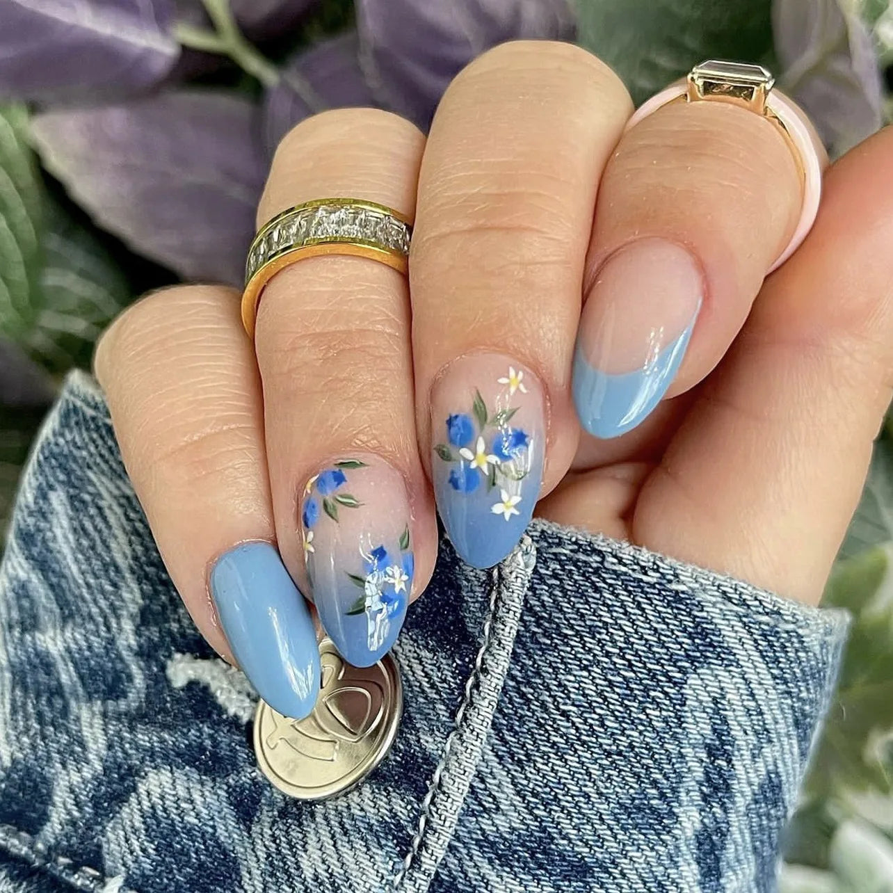Romantic Y2k Almond Cutesy Press On Nails