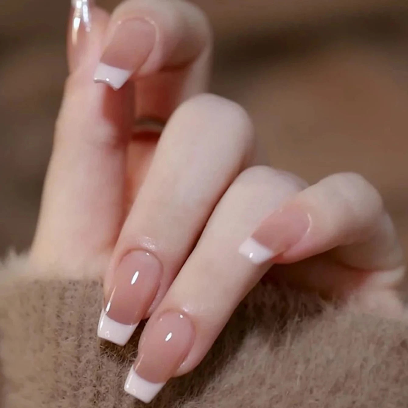 Y2K Short Square Cute Press On Nails