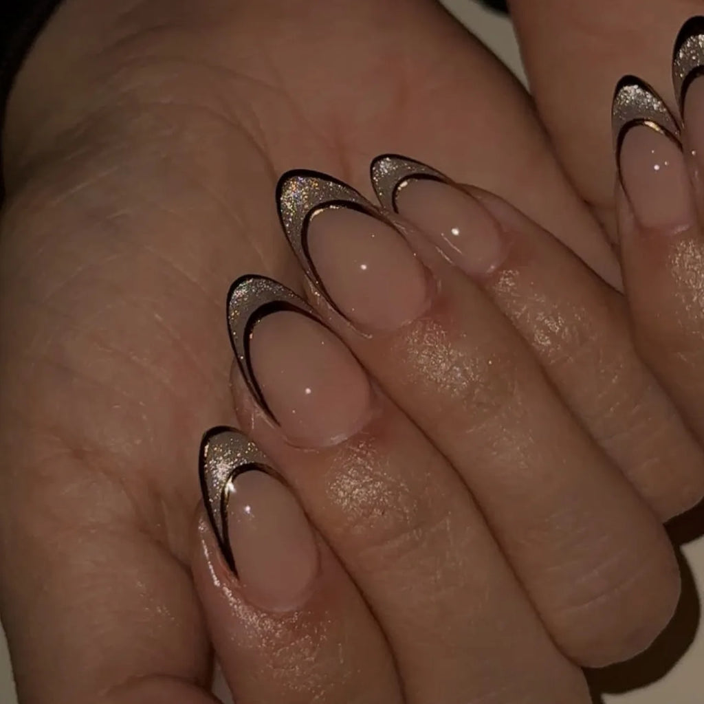 Romantic Y2k Almond Cutesy Press On Nails