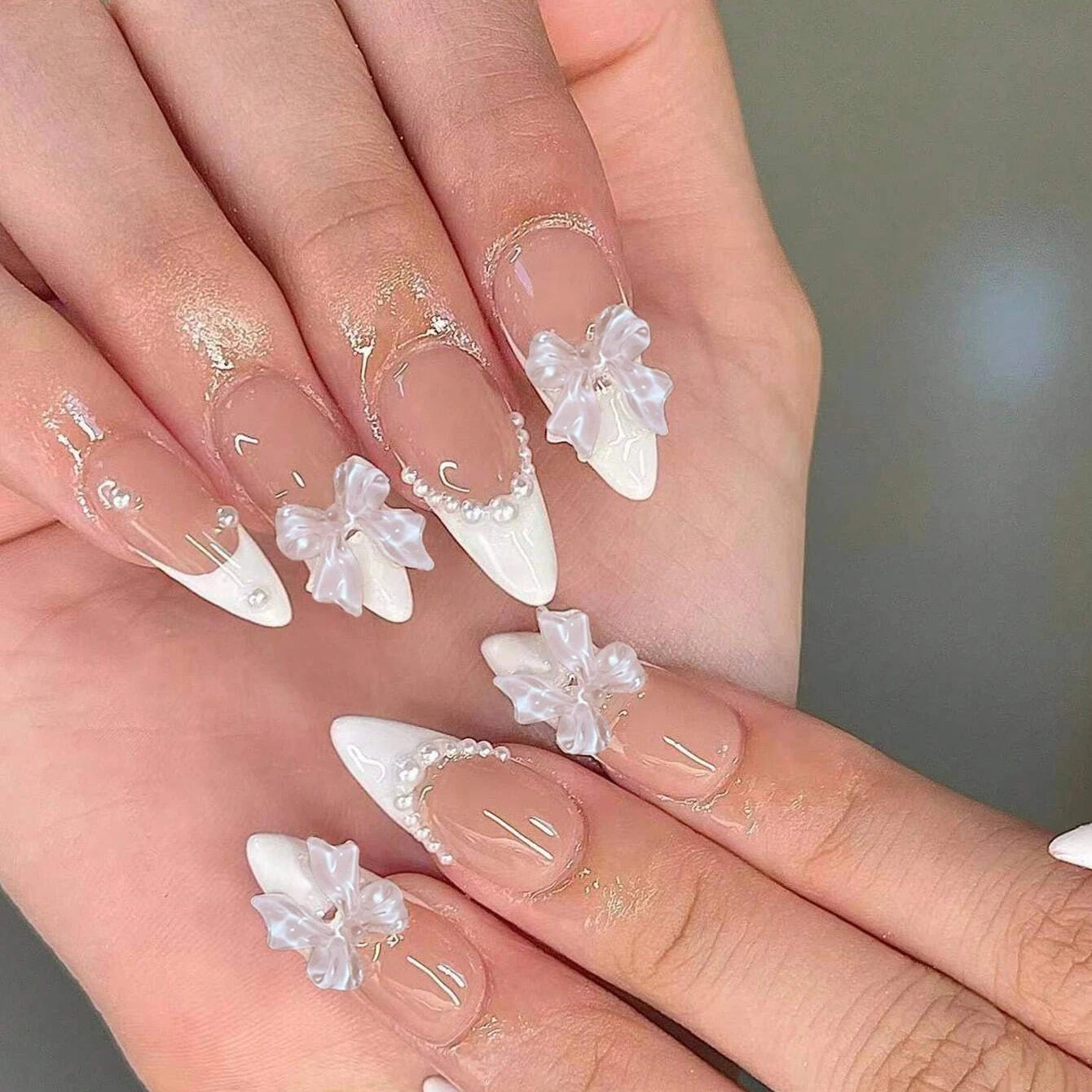 Y2K Short Square Cute Press On Nails