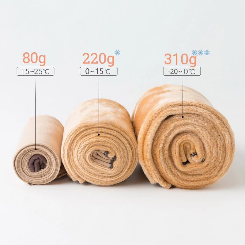 Fleece-Lined Thermal Tights