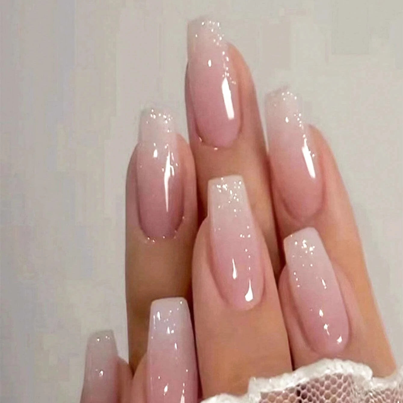 Y2K Short Square Cute Press On Nails