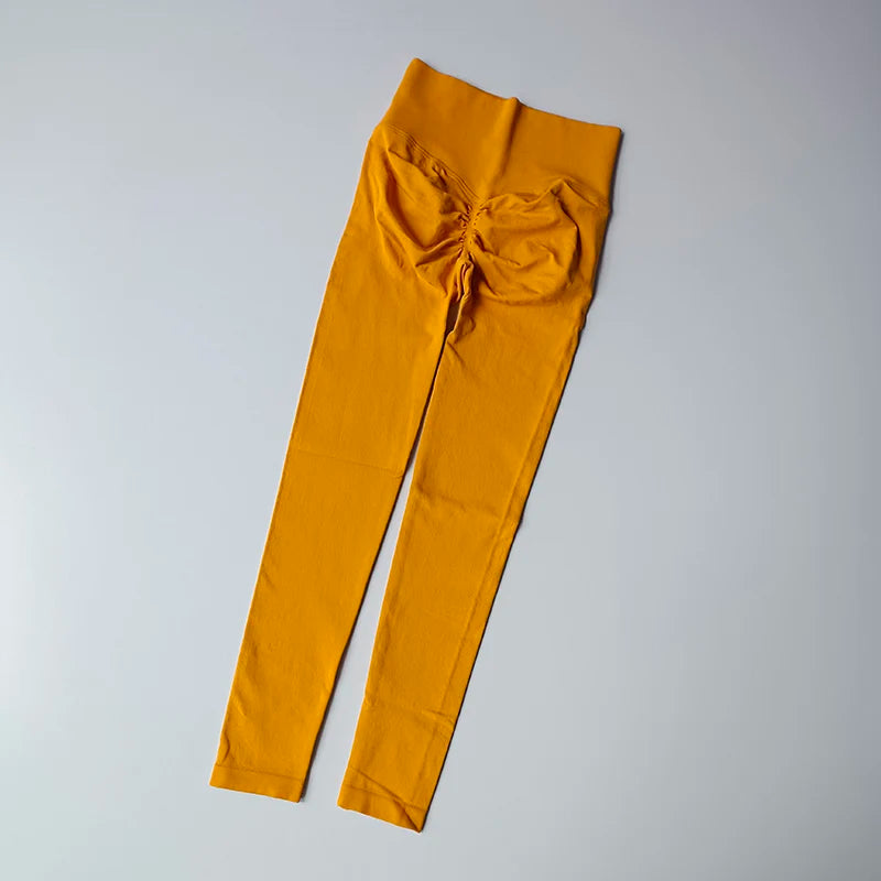 High Waist Seamless Yoga Push Up Leggings