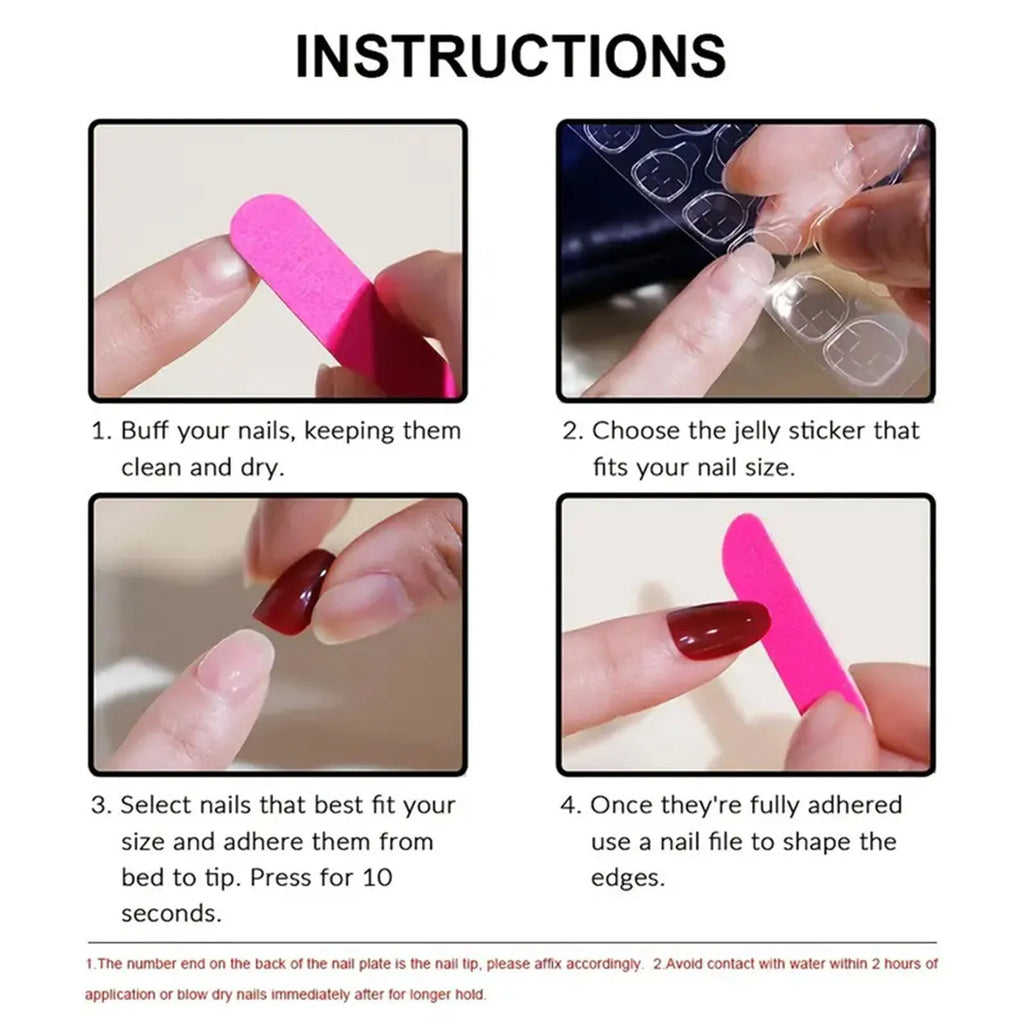 Handmade French Cat Eye Pink Bow Decor Almond Press on Nails