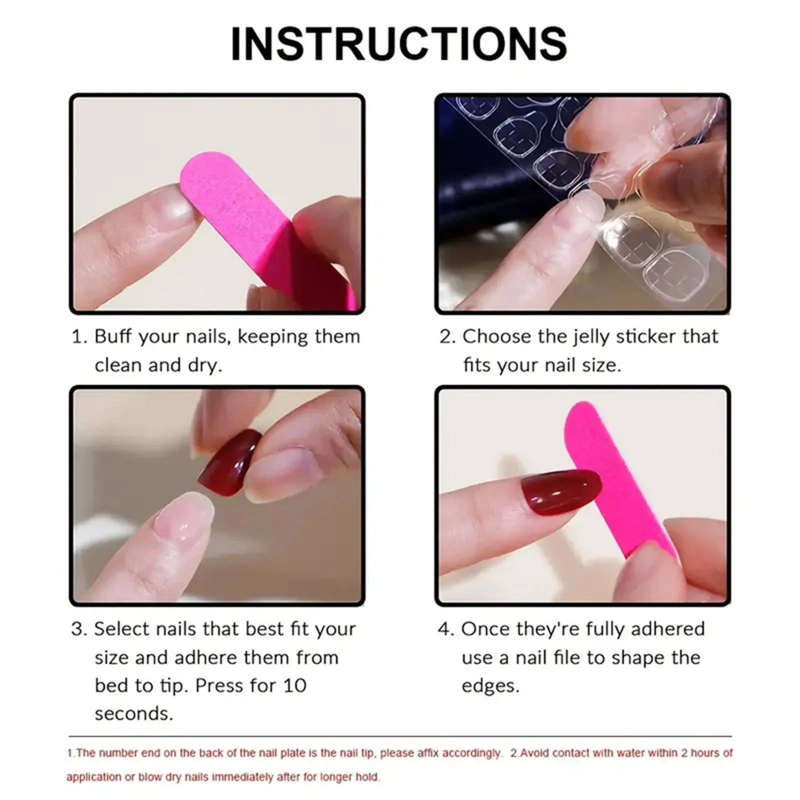 Handmade French Cat Eye Pink Bow Decor Almond Press on Nails