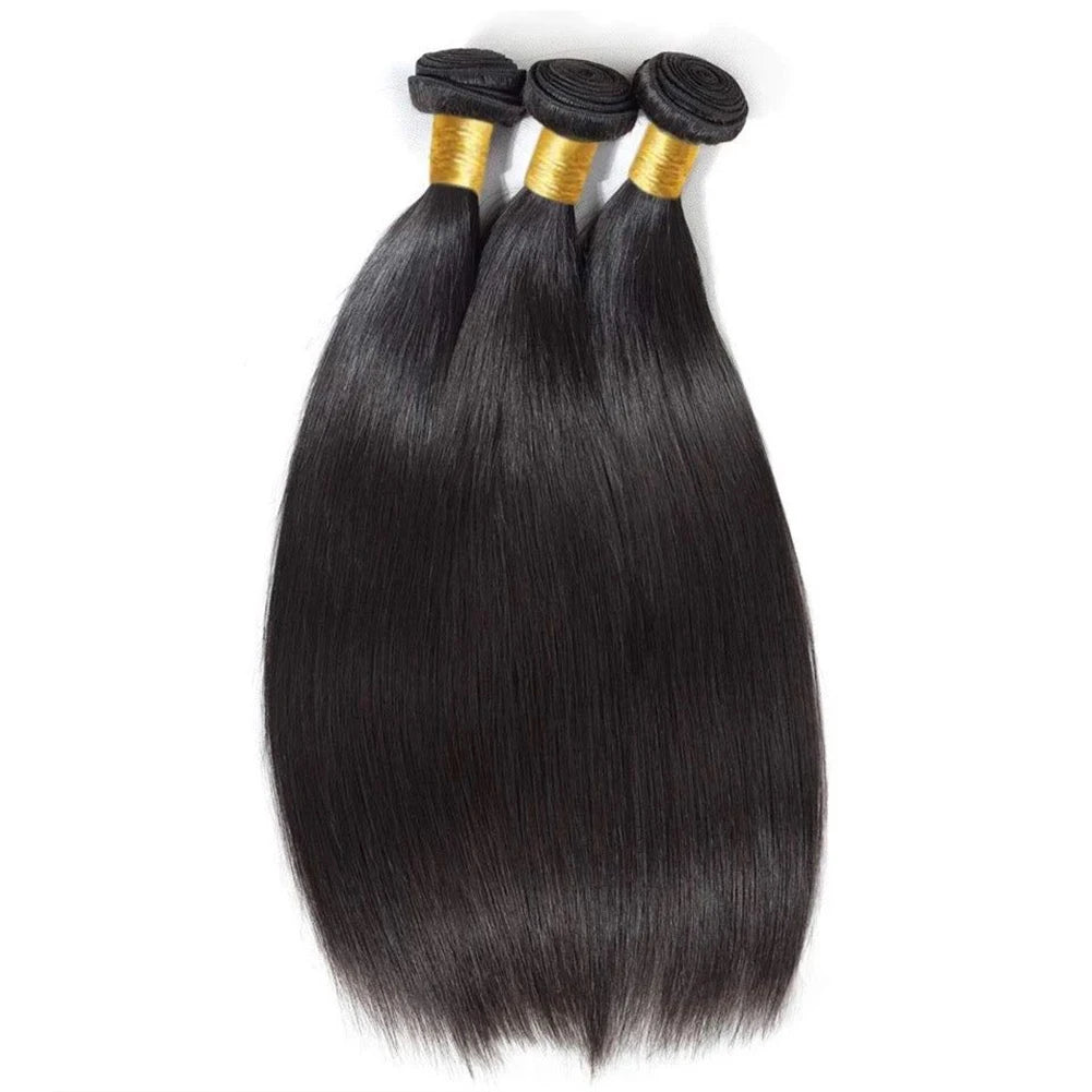 Silky Straight Human Hair Brazilian Remy Bundles