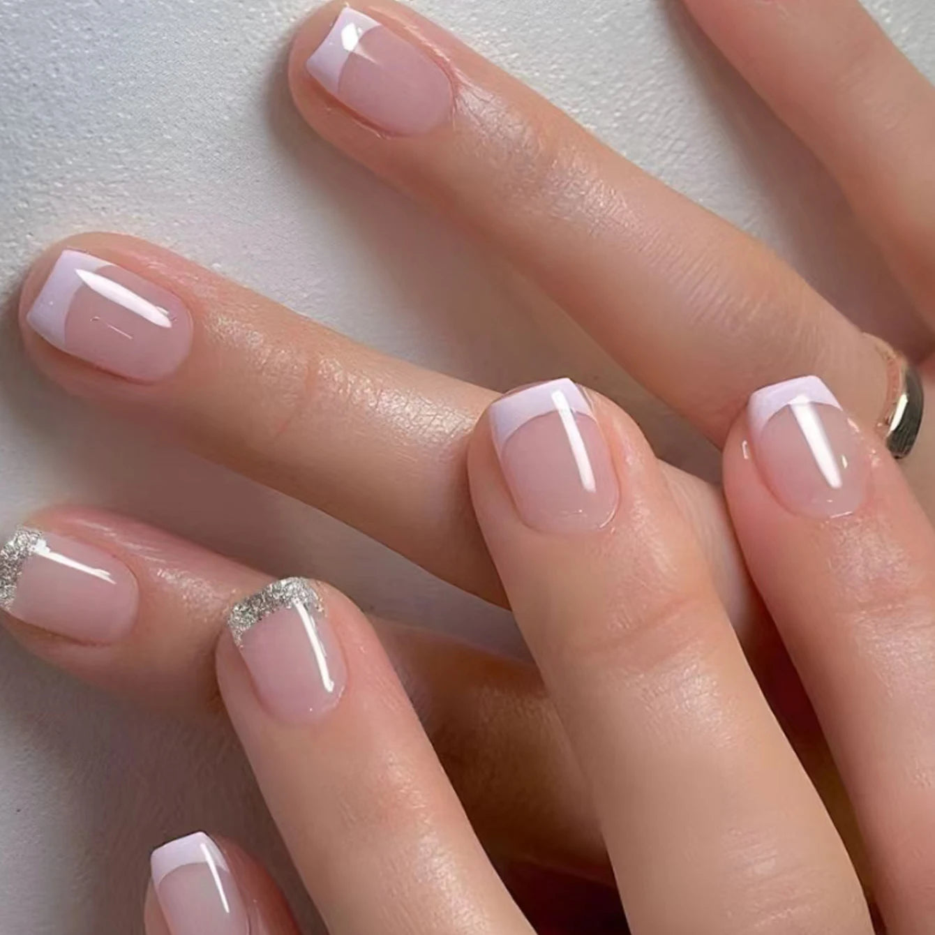 Y2K Short Square Cute Press On Nails
