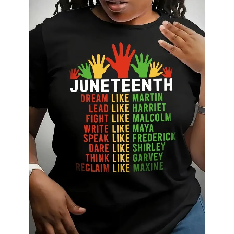 Juneteenth Inspirational Leaders Graphic Tee