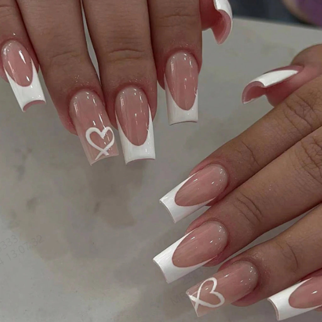 Y2K Short Square Cute Press On Nails