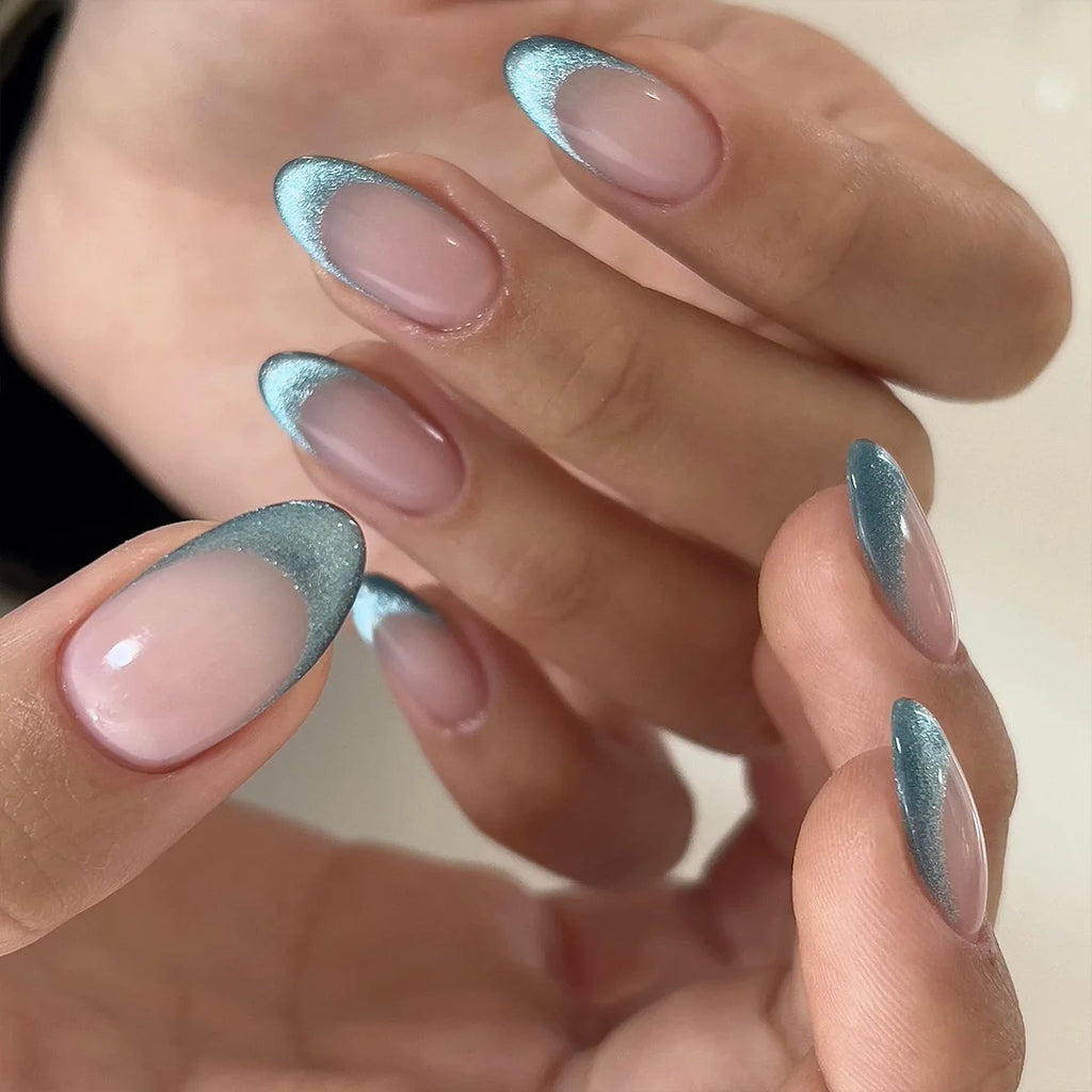 Romantic Y2k Almond Cutesy Press On Nails
