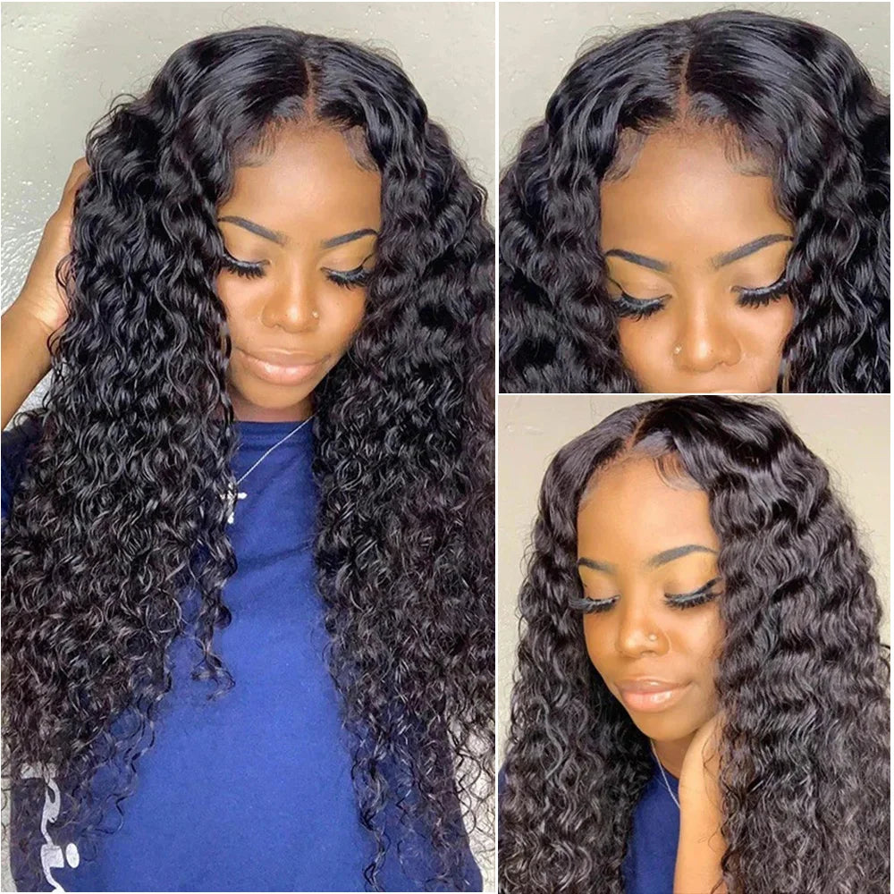 HD Human Hair Brazilian  Lace Front Wig Preplucked